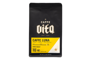 12oz bag of Caffe Luna front, no background. 